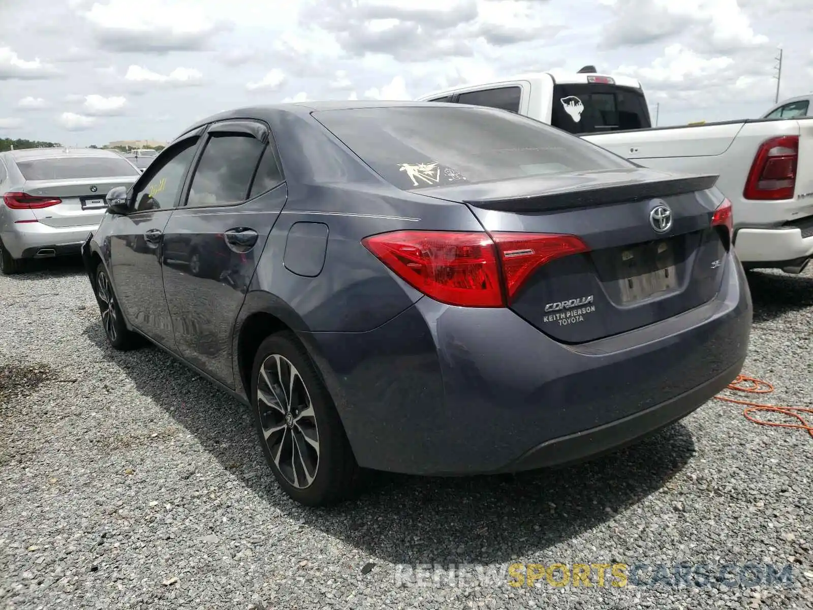 3 Photograph of a damaged car 5YFBURHE7KP924073 TOYOTA COROLLA 2019