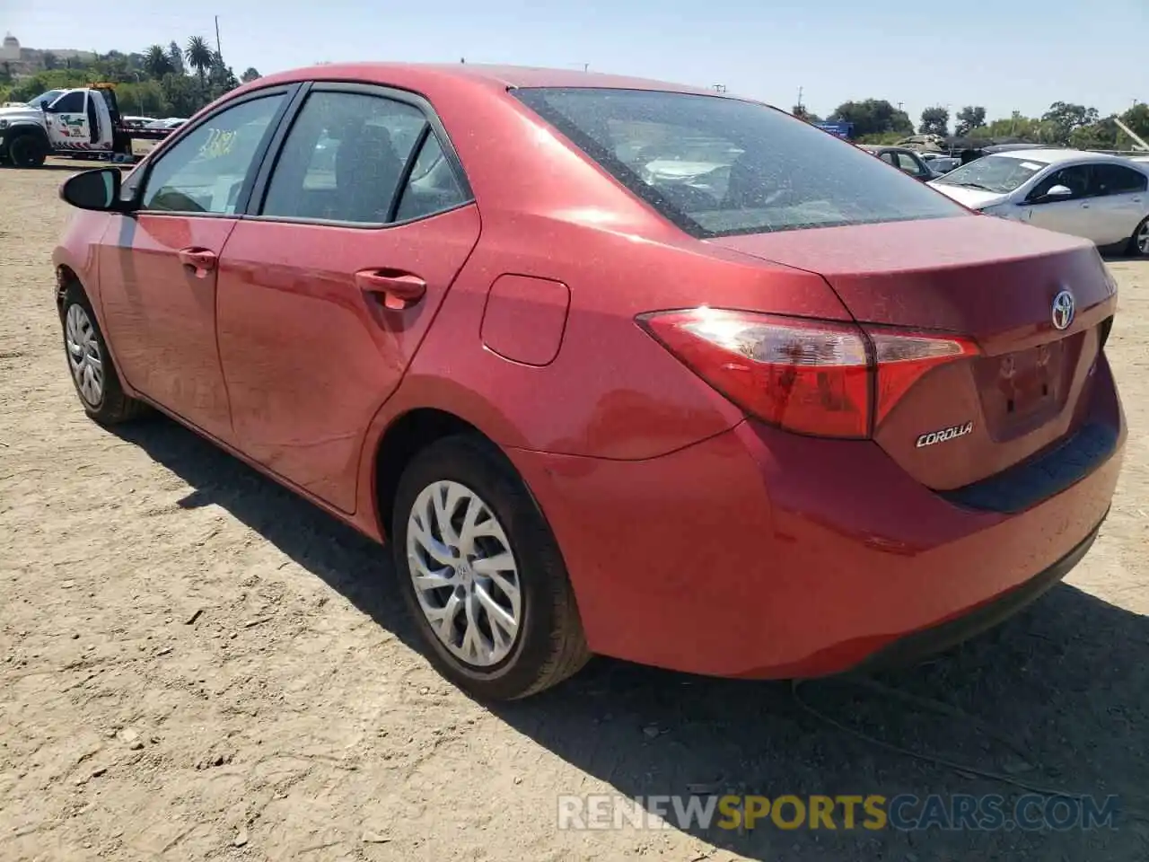 3 Photograph of a damaged car 5YFBURHE7KP924347 TOYOTA COROLLA 2019