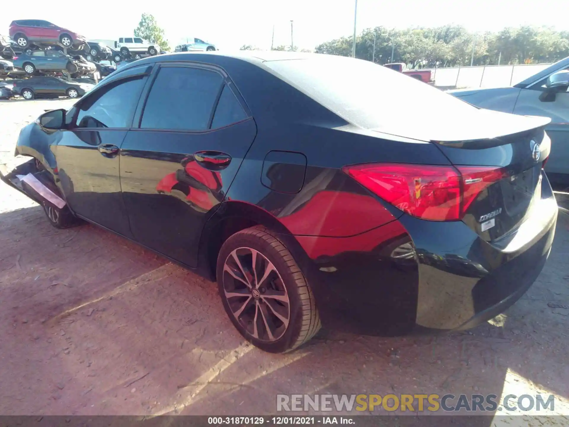 3 Photograph of a damaged car 5YFBURHE7KP924526 TOYOTA COROLLA 2019