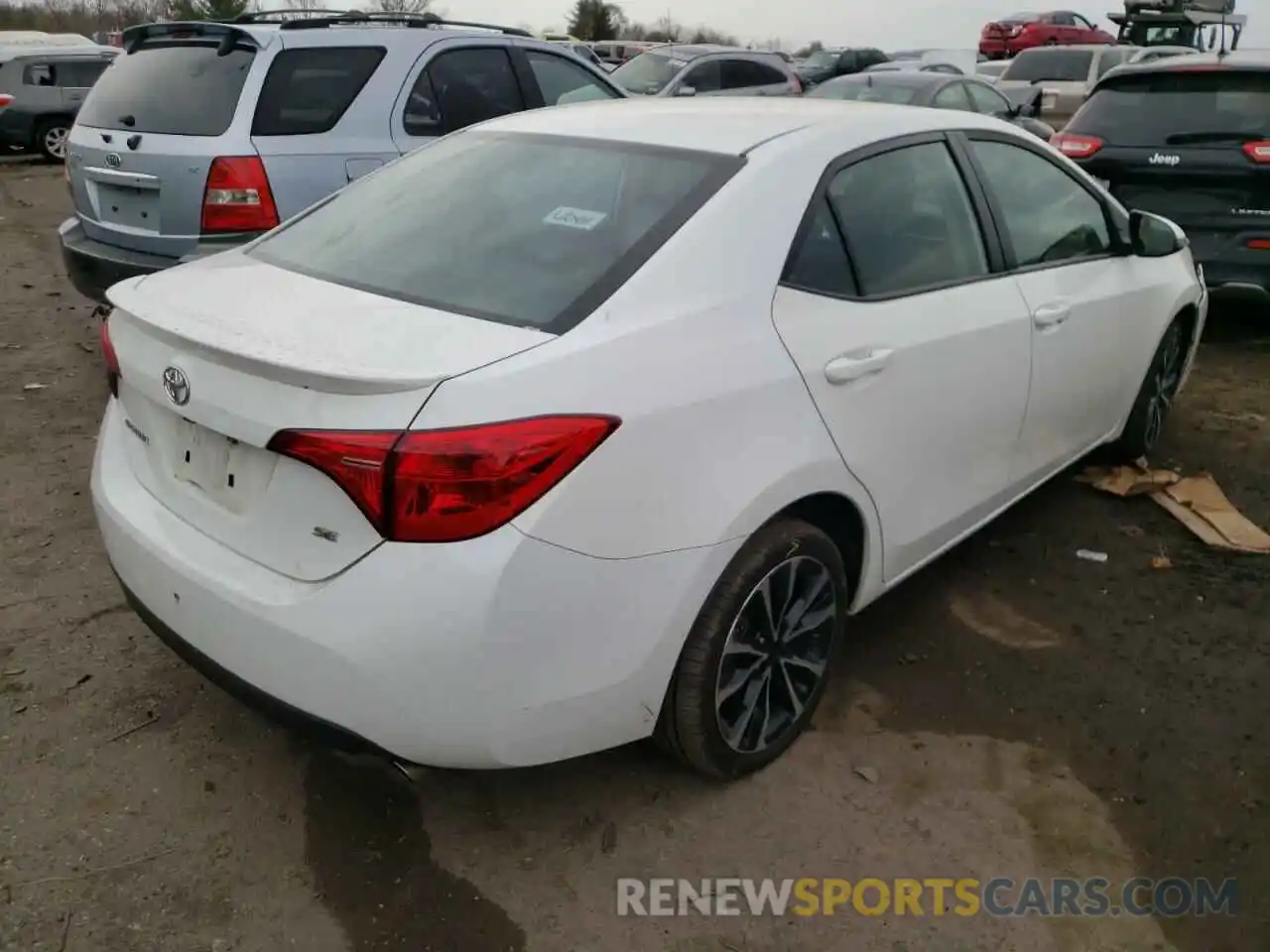 4 Photograph of a damaged car 5YFBURHE7KP924767 TOYOTA COROLLA 2019