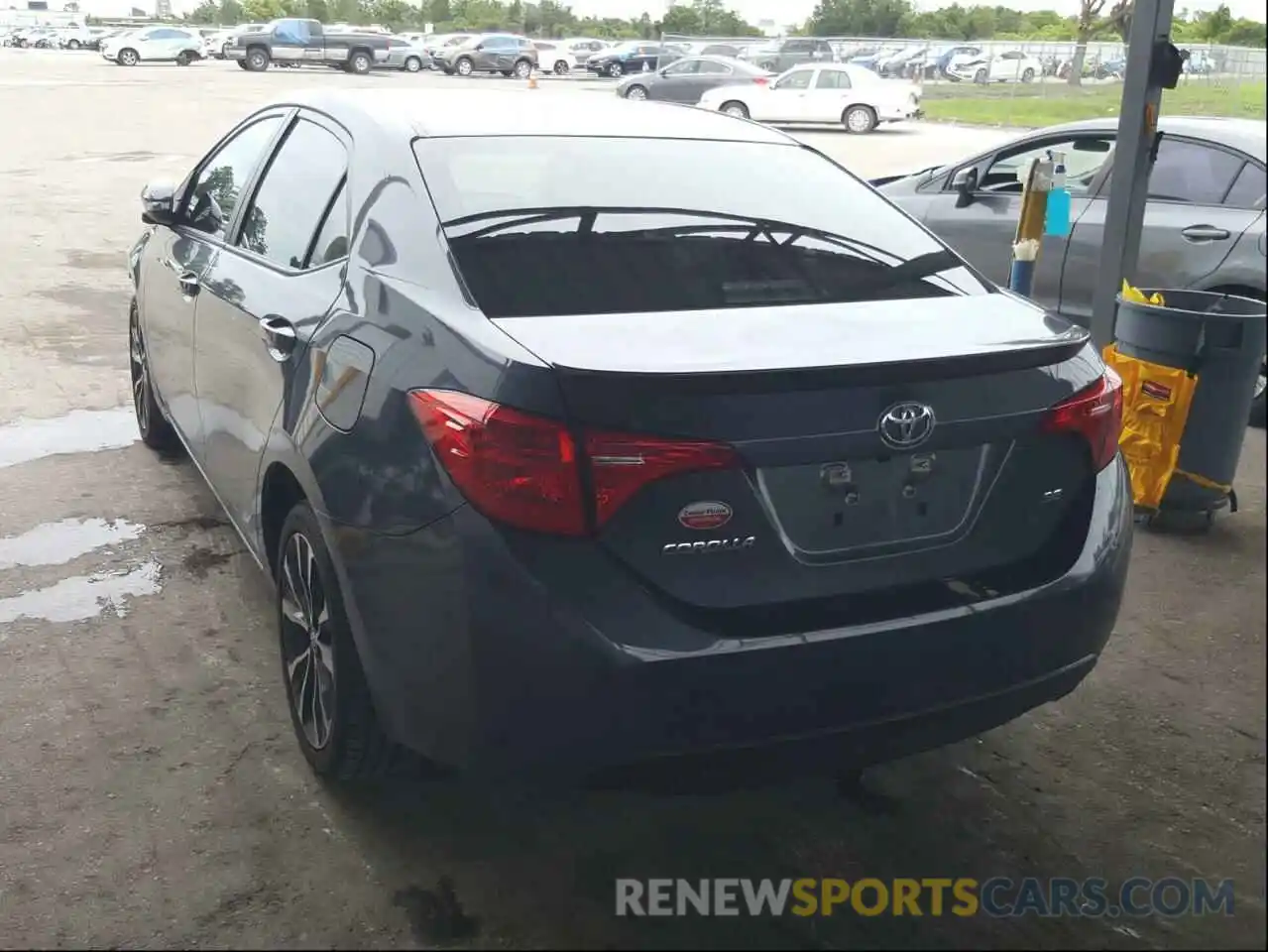 3 Photograph of a damaged car 5YFBURHE7KP925823 TOYOTA COROLLA 2019