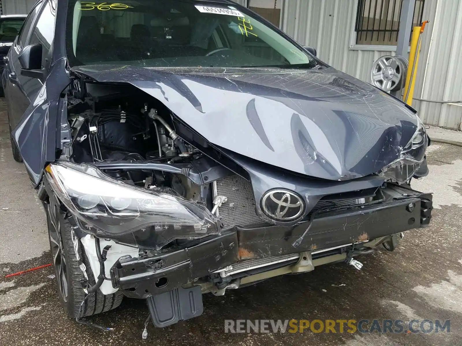 9 Photograph of a damaged car 5YFBURHE7KP925823 TOYOTA COROLLA 2019