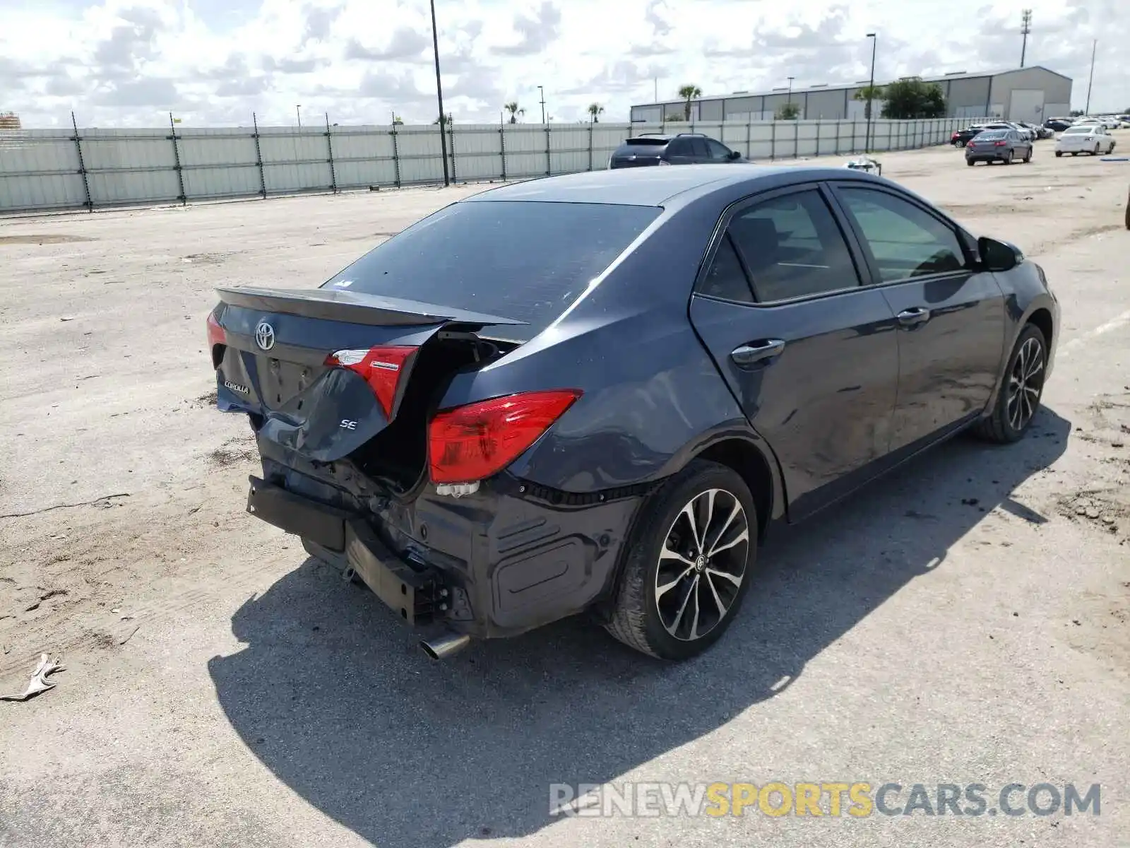 4 Photograph of a damaged car 5YFBURHE7KP926096 TOYOTA COROLLA 2019