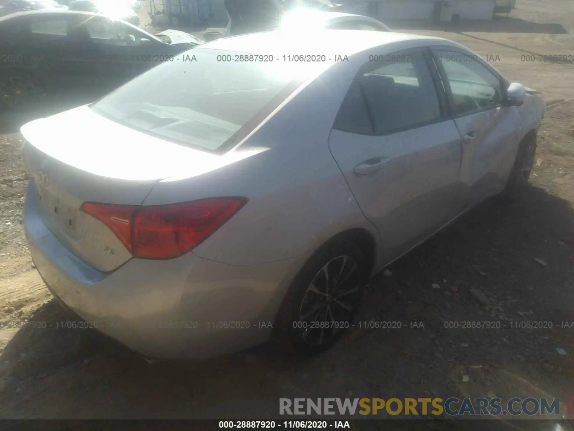 4 Photograph of a damaged car 5YFBURHE7KP926454 TOYOTA COROLLA 2019