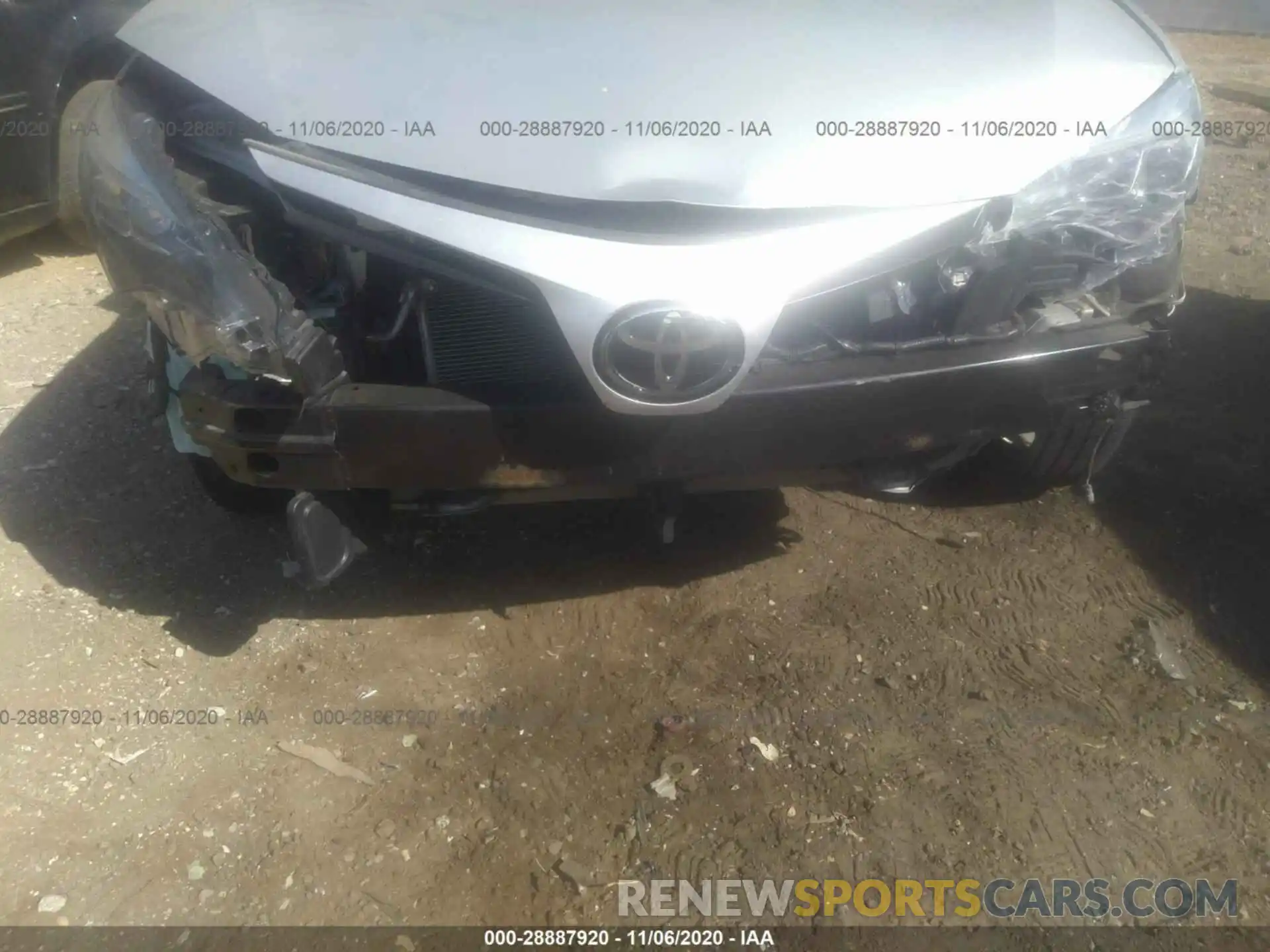 6 Photograph of a damaged car 5YFBURHE7KP926454 TOYOTA COROLLA 2019