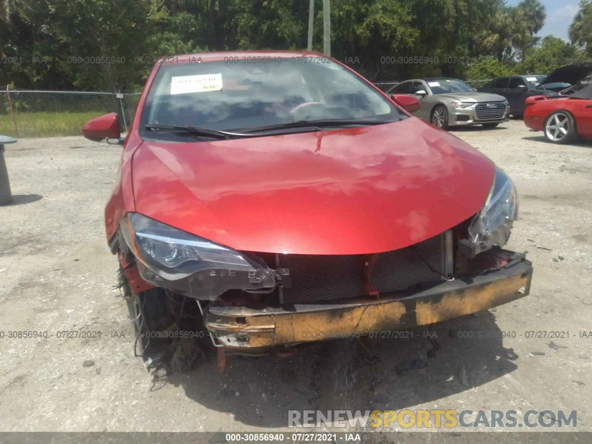 6 Photograph of a damaged car 5YFBURHE7KP926597 TOYOTA COROLLA 2019