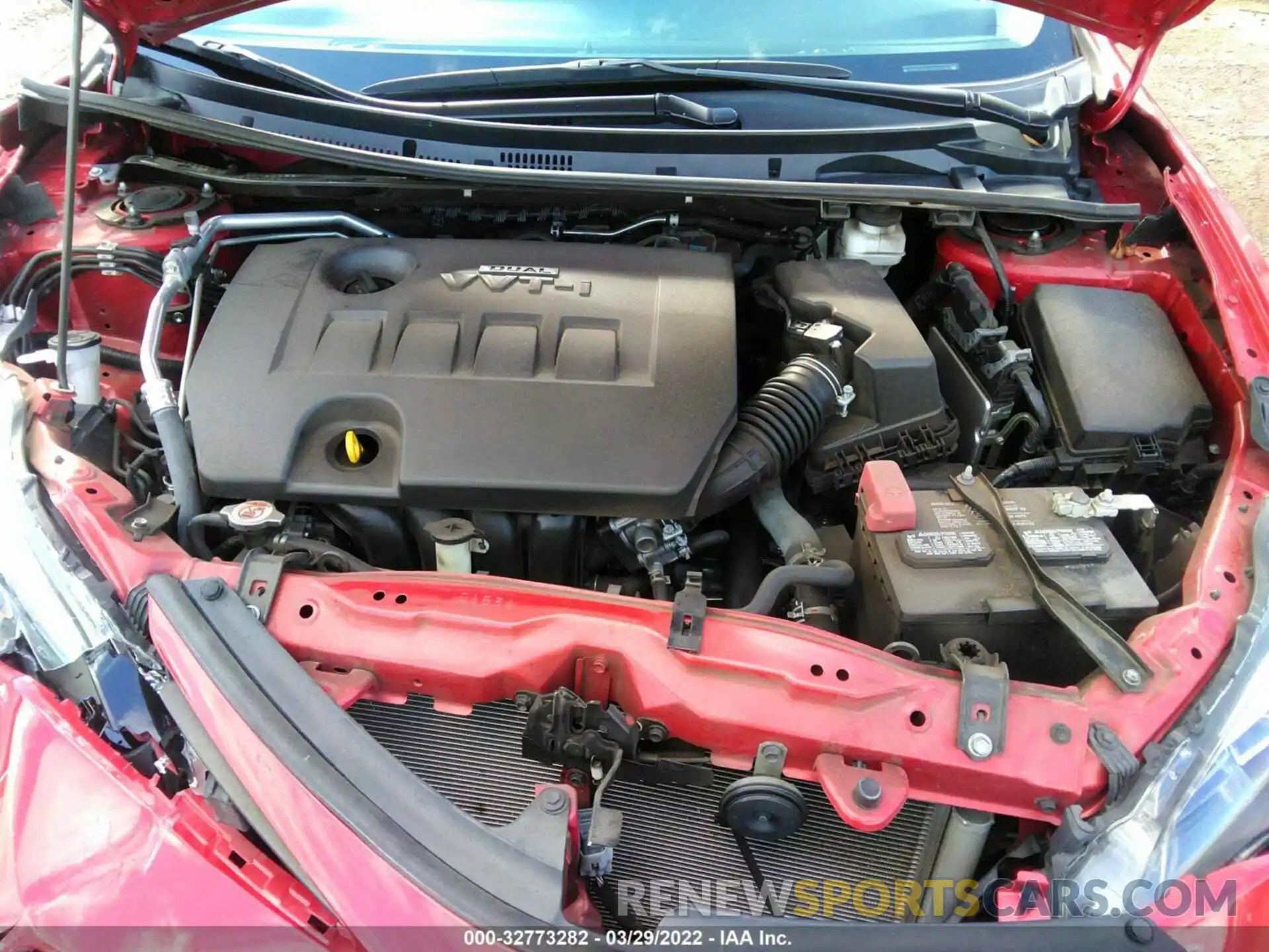 10 Photograph of a damaged car 5YFBURHE7KP926793 TOYOTA COROLLA 2019