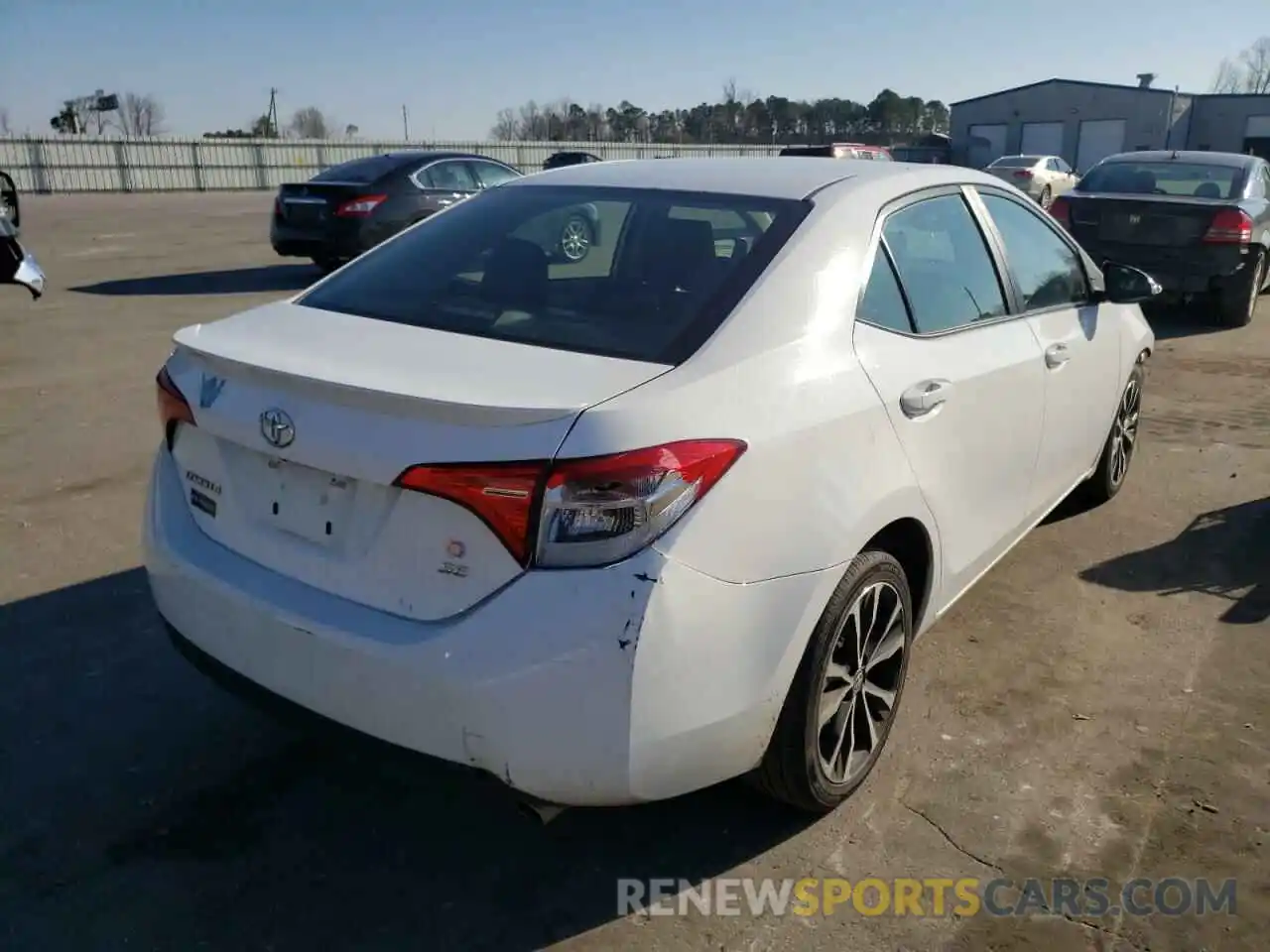 4 Photograph of a damaged car 5YFBURHE7KP927457 TOYOTA COROLLA 2019