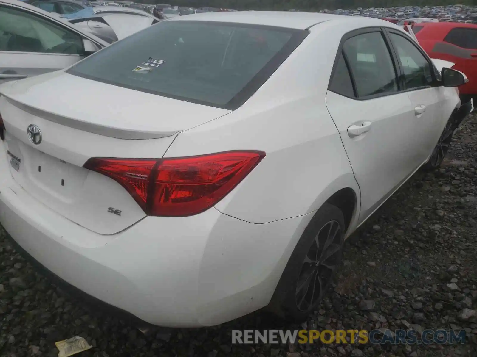 4 Photograph of a damaged car 5YFBURHE7KP927572 TOYOTA COROLLA 2019