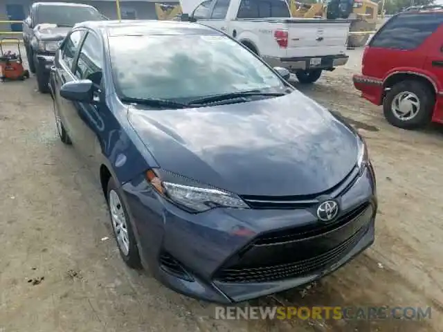 1 Photograph of a damaged car 5YFBURHE7KP927880 TOYOTA COROLLA 2019