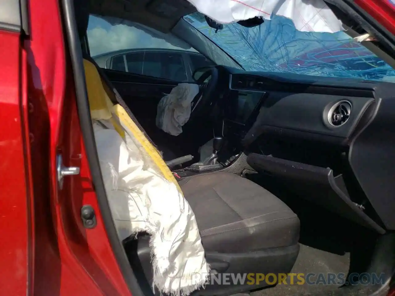 5 Photograph of a damaged car 5YFBURHE7KP929516 TOYOTA COROLLA 2019