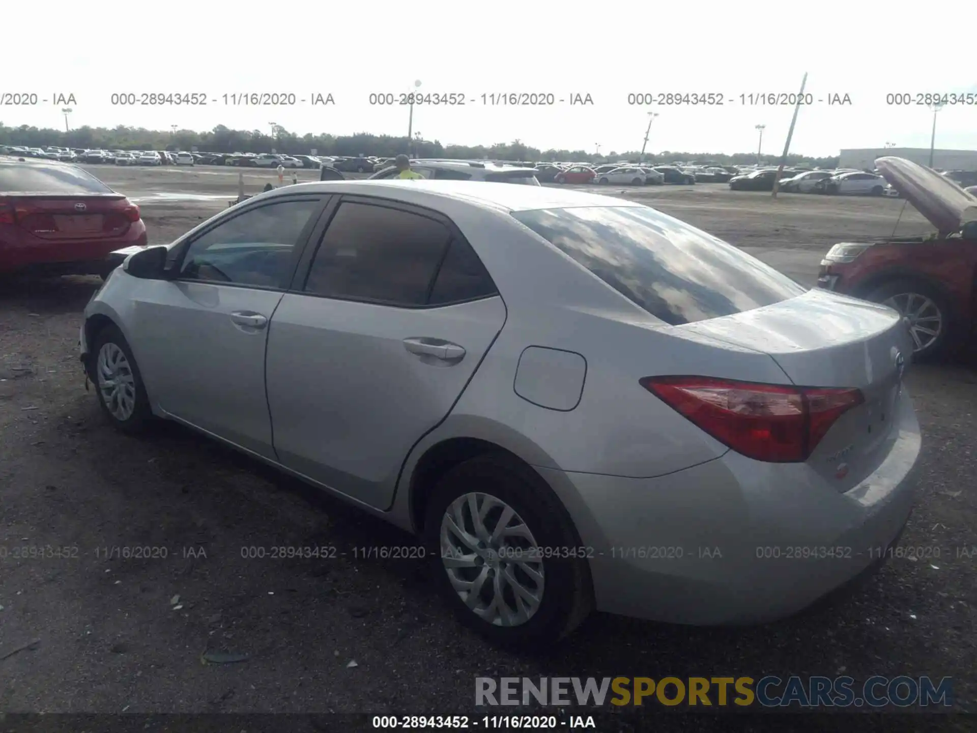 3 Photograph of a damaged car 5YFBURHE7KP929922 TOYOTA COROLLA 2019