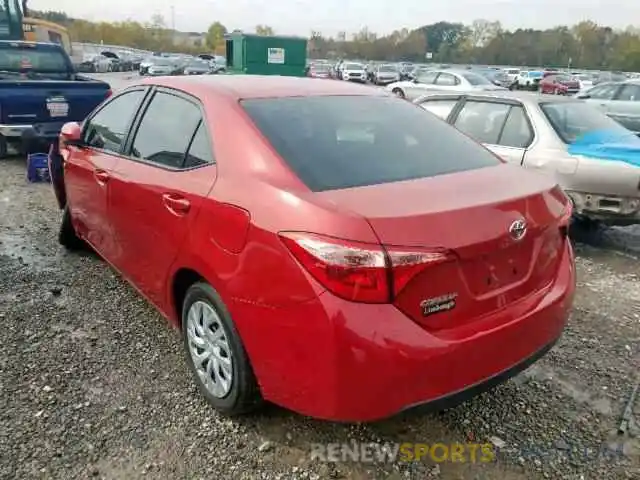 3 Photograph of a damaged car 5YFBURHE7KP930083 TOYOTA COROLLA 2019