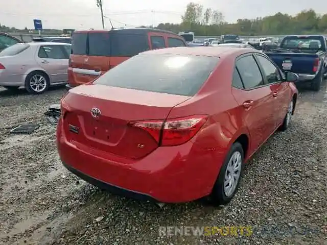 4 Photograph of a damaged car 5YFBURHE7KP930083 TOYOTA COROLLA 2019