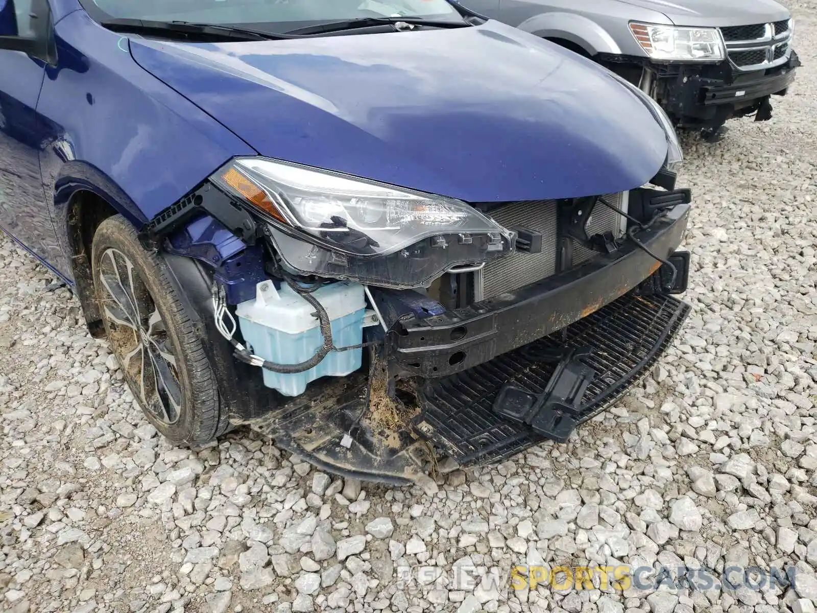 9 Photograph of a damaged car 5YFBURHE7KP930200 TOYOTA COROLLA 2019