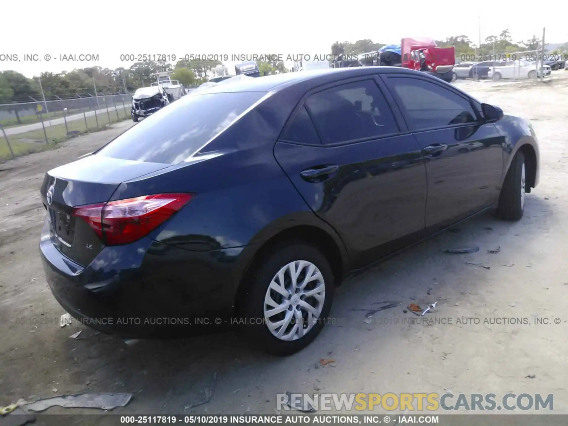 4 Photograph of a damaged car 5YFBURHE7KP930665 TOYOTA COROLLA 2019