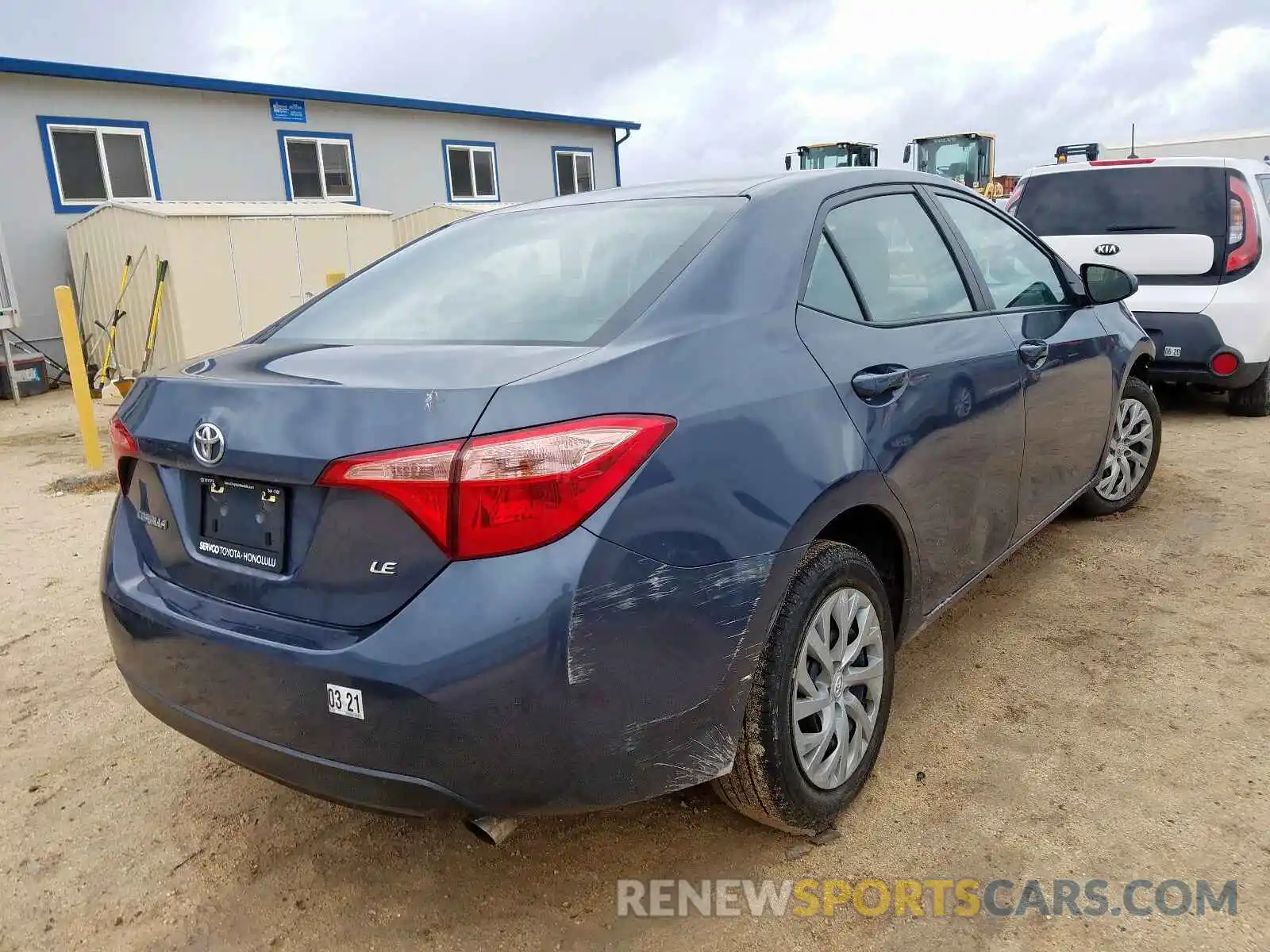 4 Photograph of a damaged car 5YFBURHE7KP930679 TOYOTA COROLLA 2019