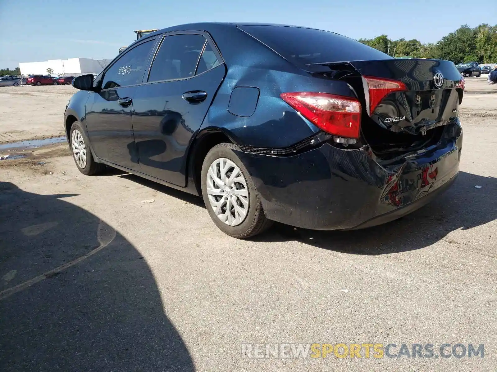 3 Photograph of a damaged car 5YFBURHE7KP931220 TOYOTA COROLLA 2019