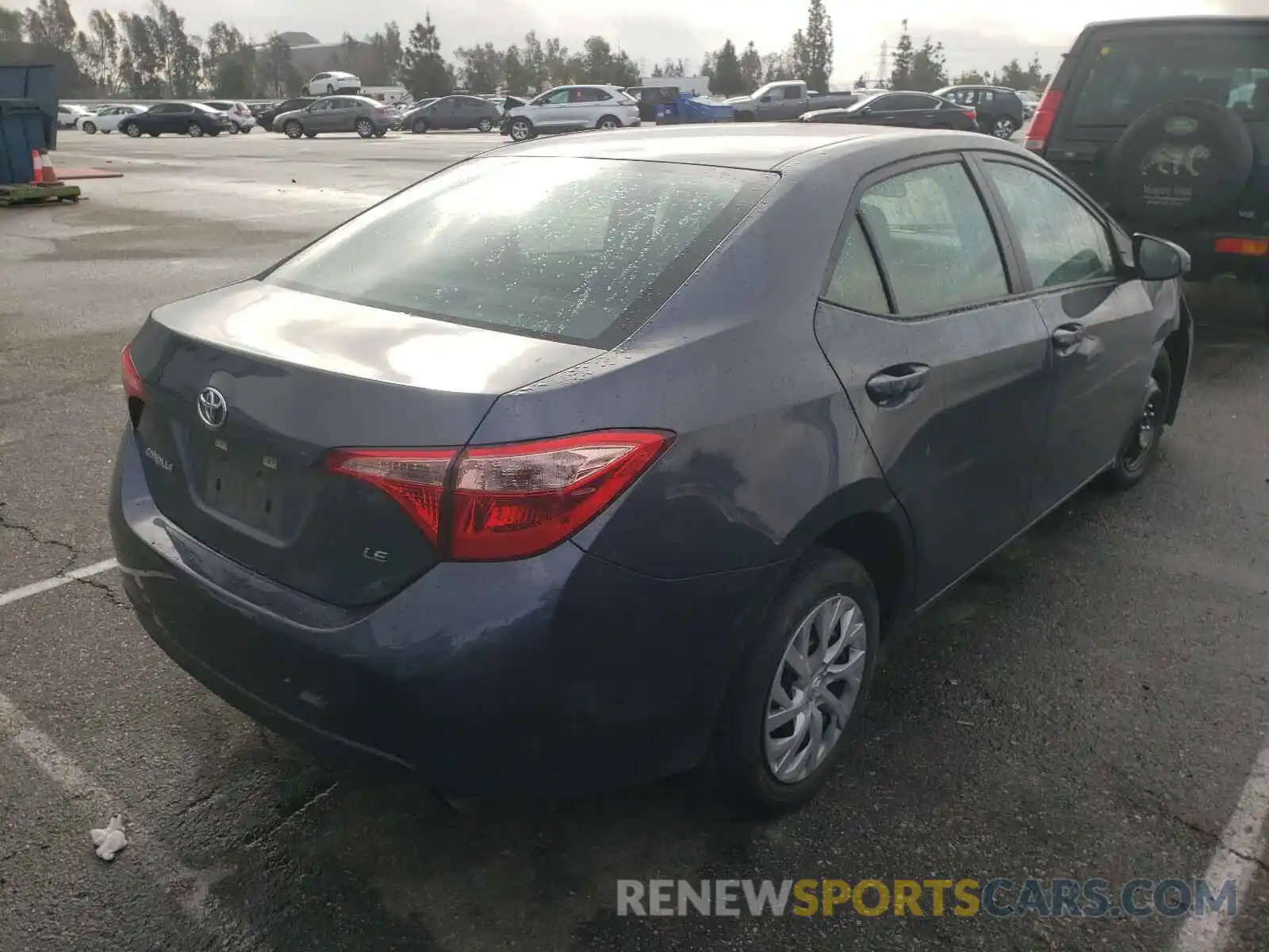 4 Photograph of a damaged car 5YFBURHE7KP931511 TOYOTA COROLLA 2019