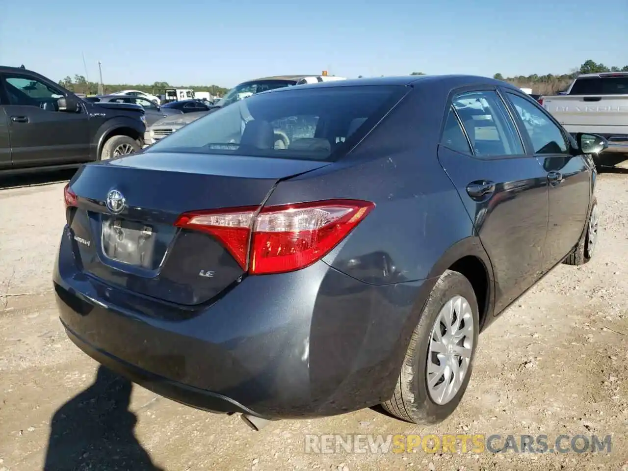 4 Photograph of a damaged car 5YFBURHE7KP931976 TOYOTA COROLLA 2019