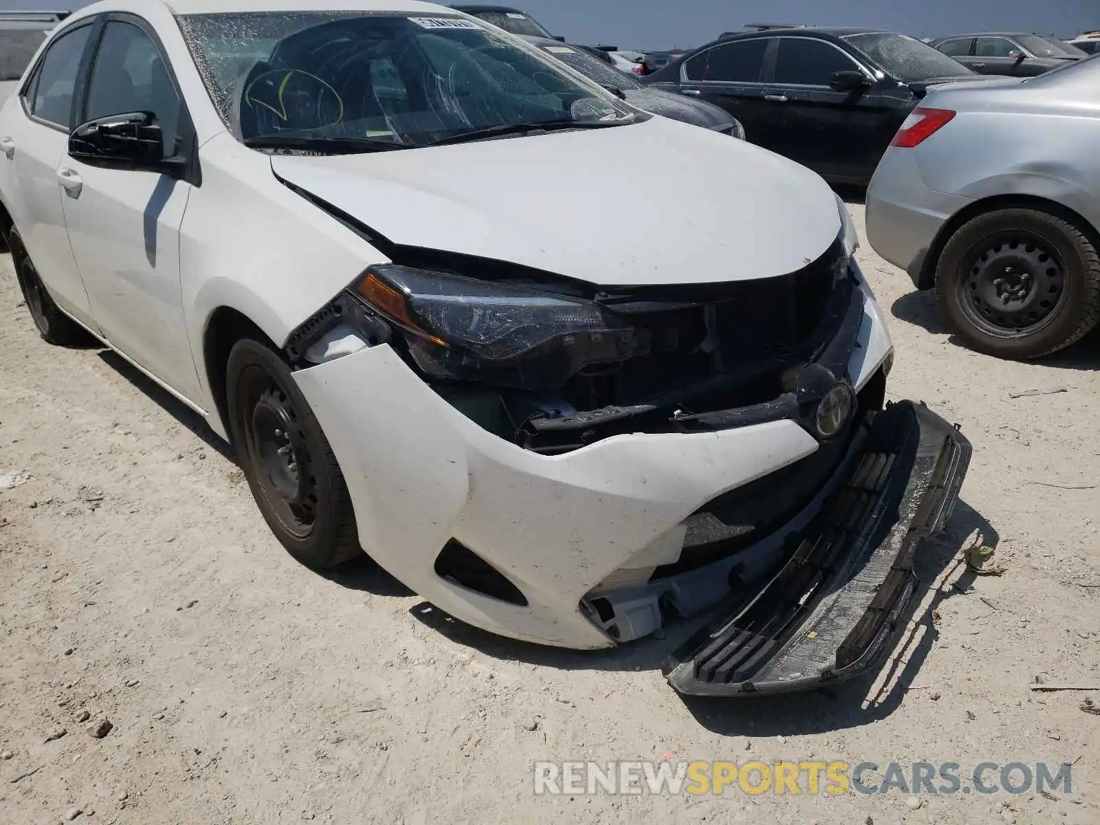 9 Photograph of a damaged car 5YFBURHE7KP932464 TOYOTA COROLLA 2019