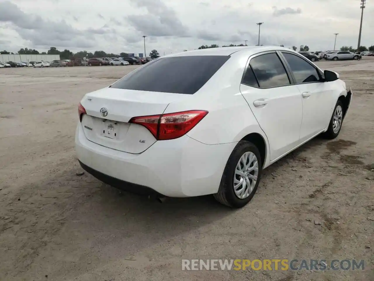 4 Photograph of a damaged car 5YFBURHE7KP932528 TOYOTA COROLLA 2019