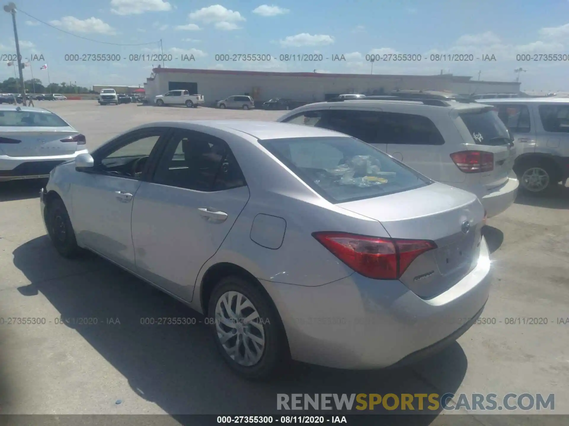 3 Photograph of a damaged car 5YFBURHE7KP932884 TOYOTA COROLLA 2019