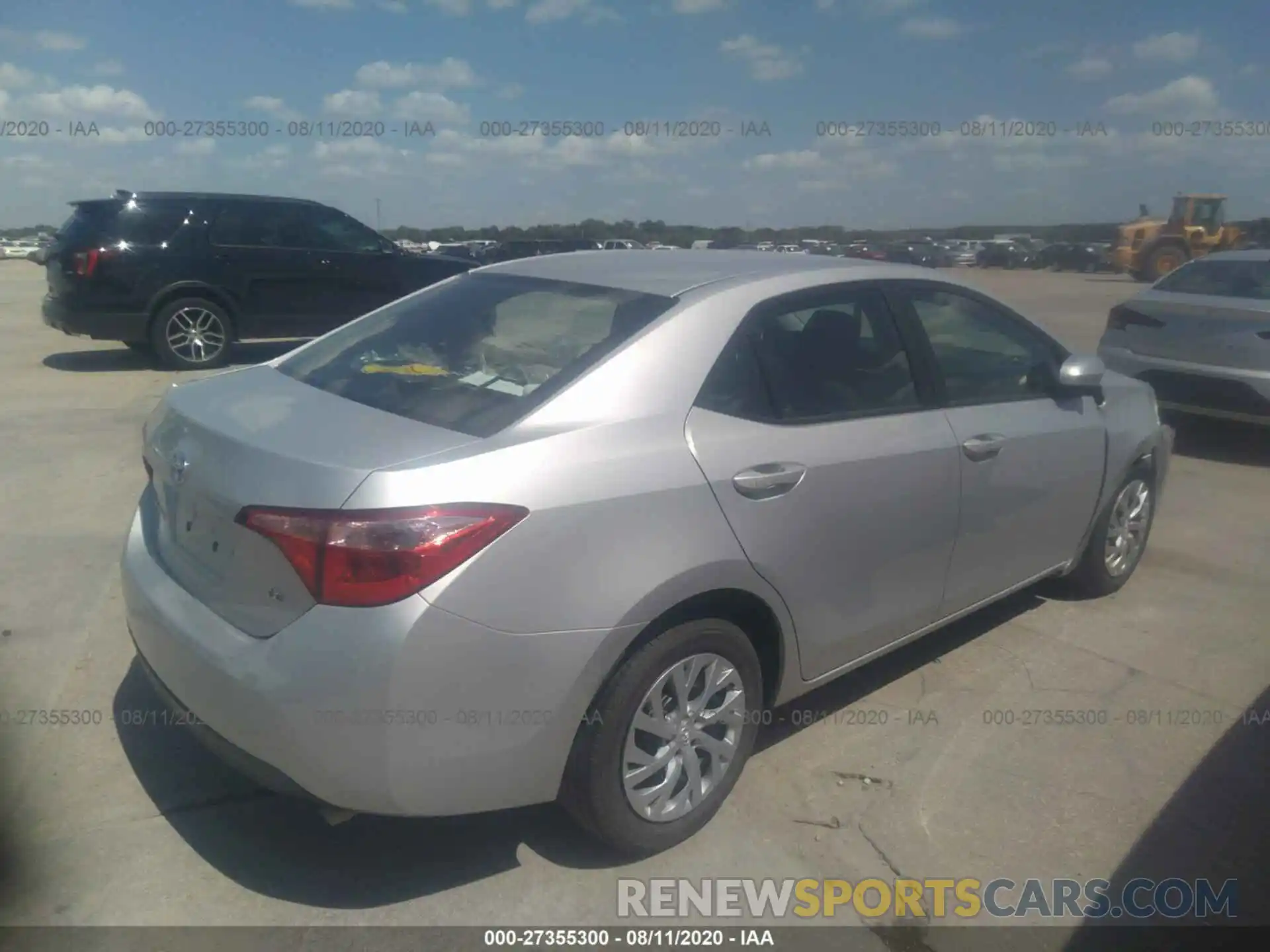 4 Photograph of a damaged car 5YFBURHE7KP932884 TOYOTA COROLLA 2019