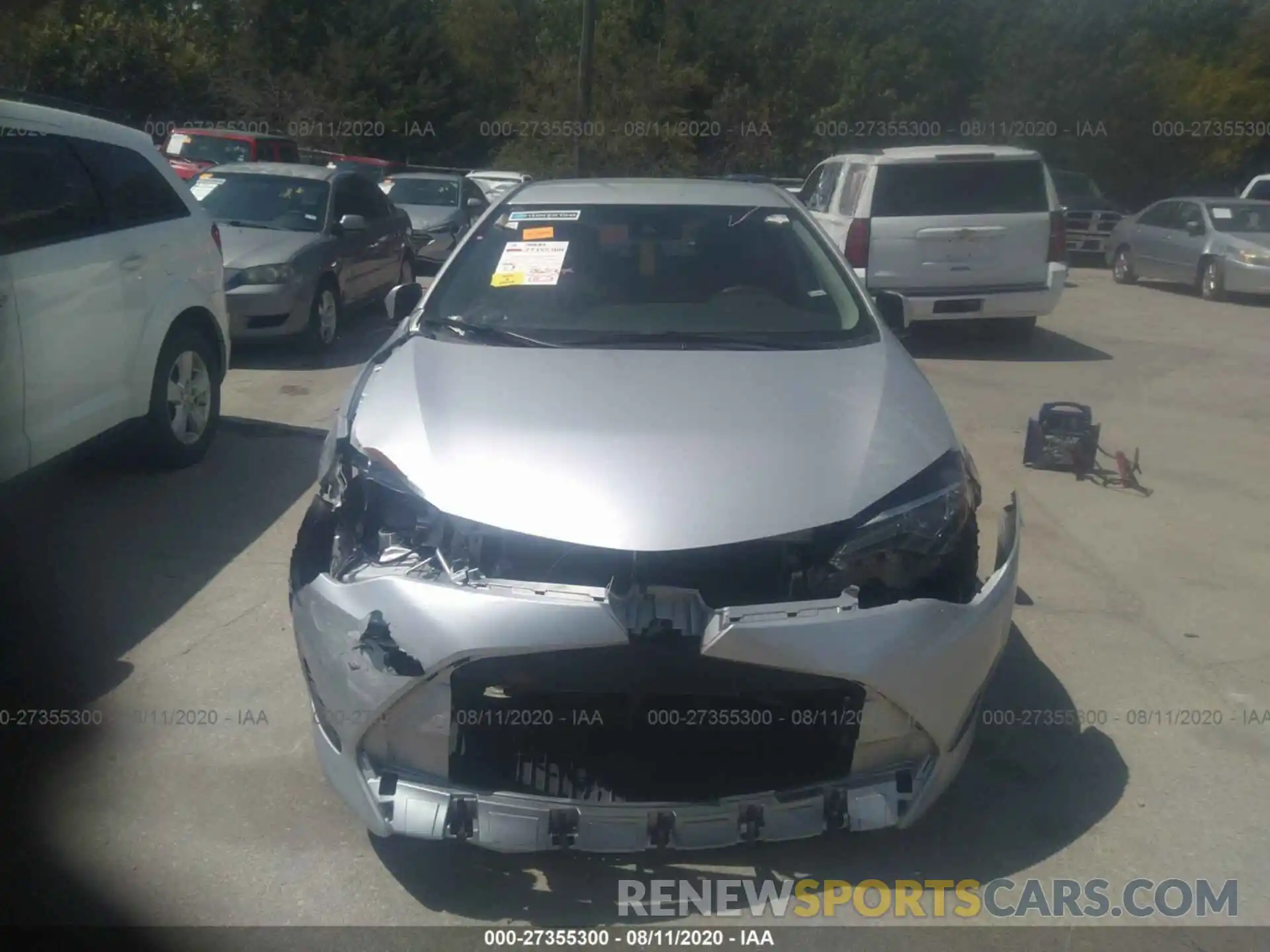 6 Photograph of a damaged car 5YFBURHE7KP932884 TOYOTA COROLLA 2019