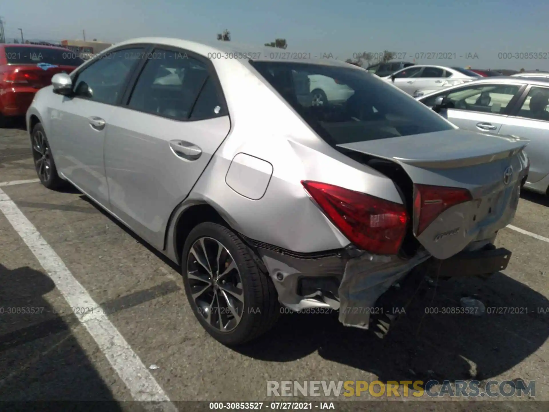 3 Photograph of a damaged car 5YFBURHE7KP932965 TOYOTA COROLLA 2019