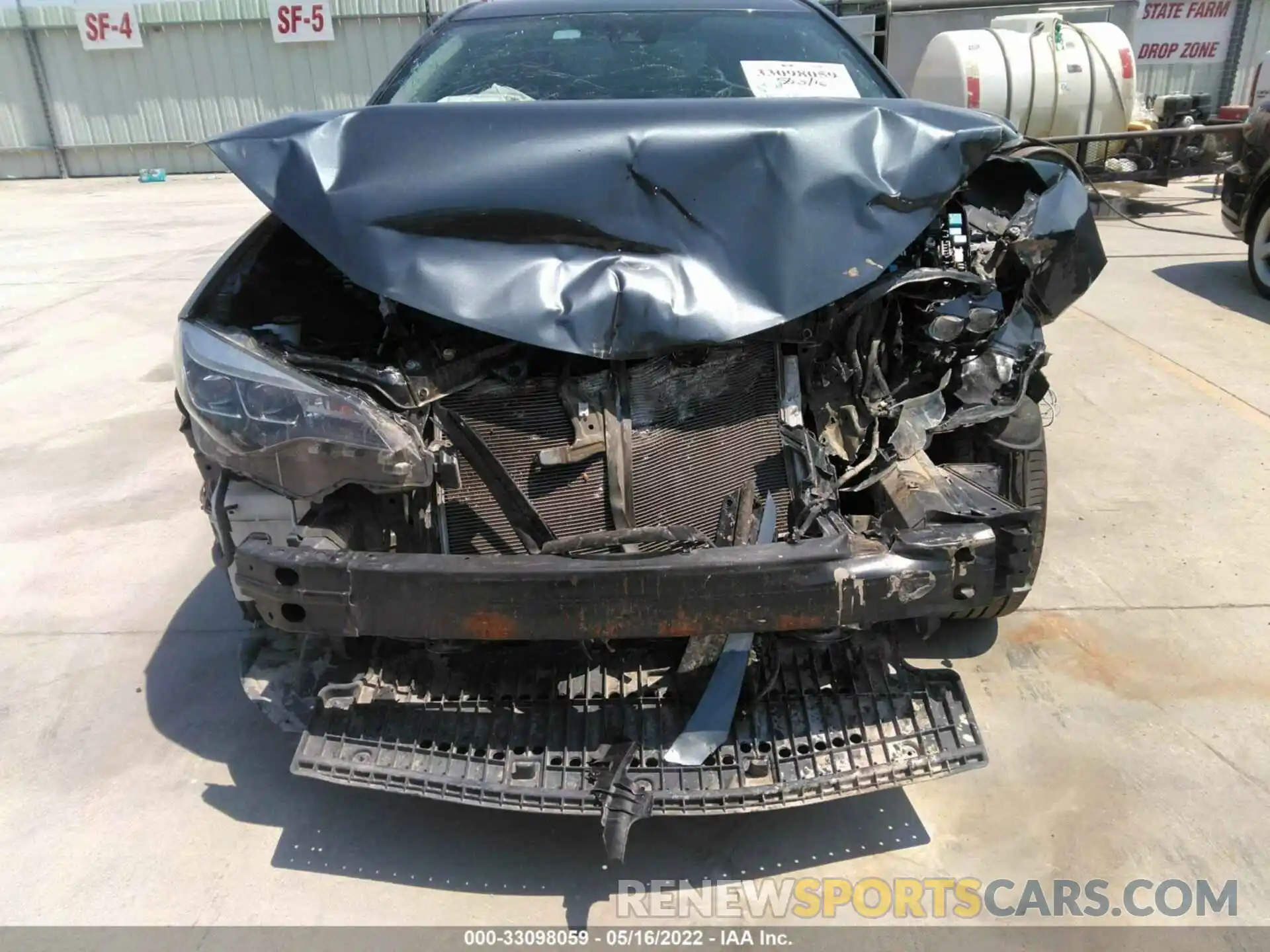 6 Photograph of a damaged car 5YFBURHE7KP933386 TOYOTA COROLLA 2019