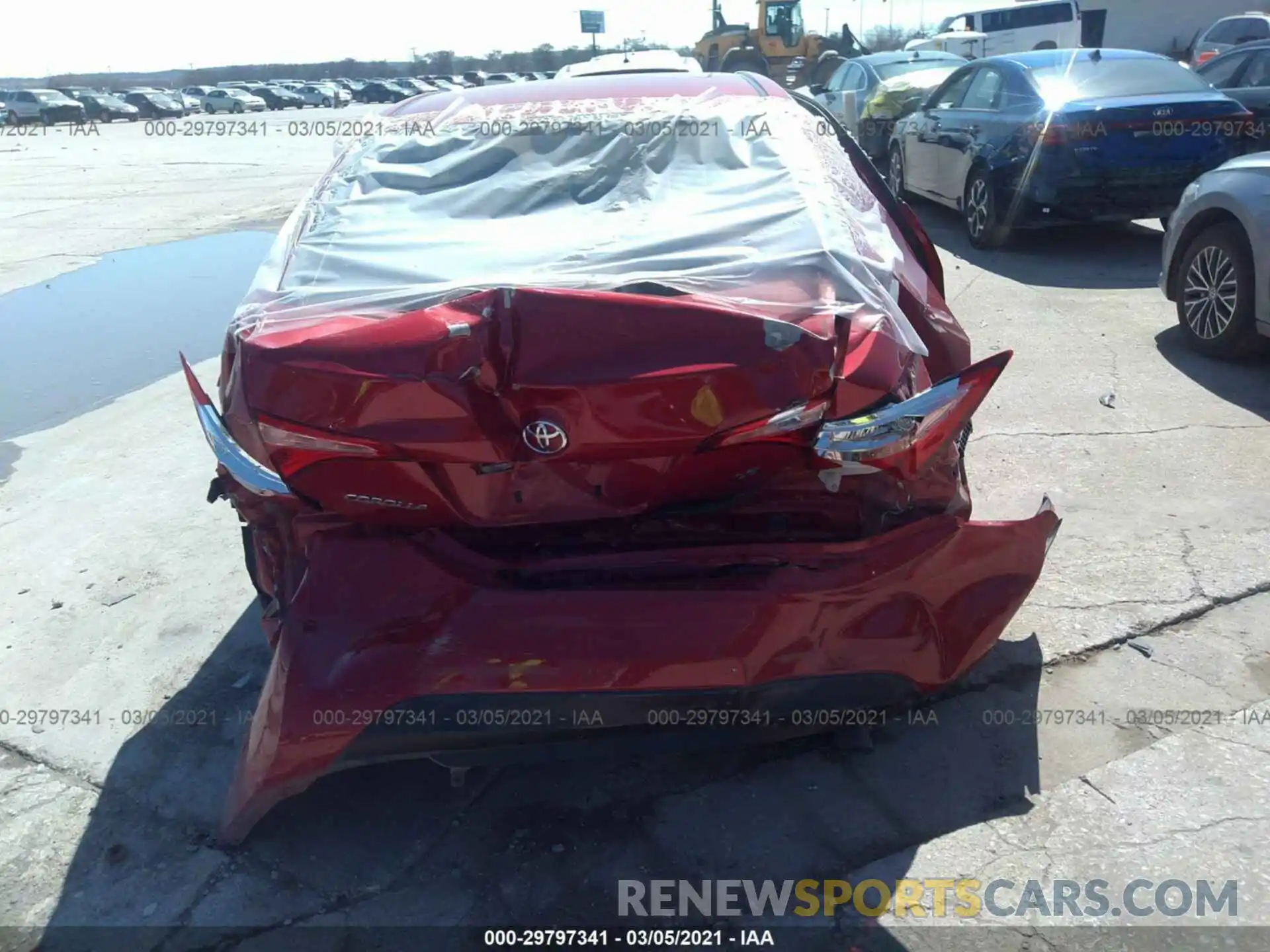 6 Photograph of a damaged car 5YFBURHE7KP934649 TOYOTA COROLLA 2019
