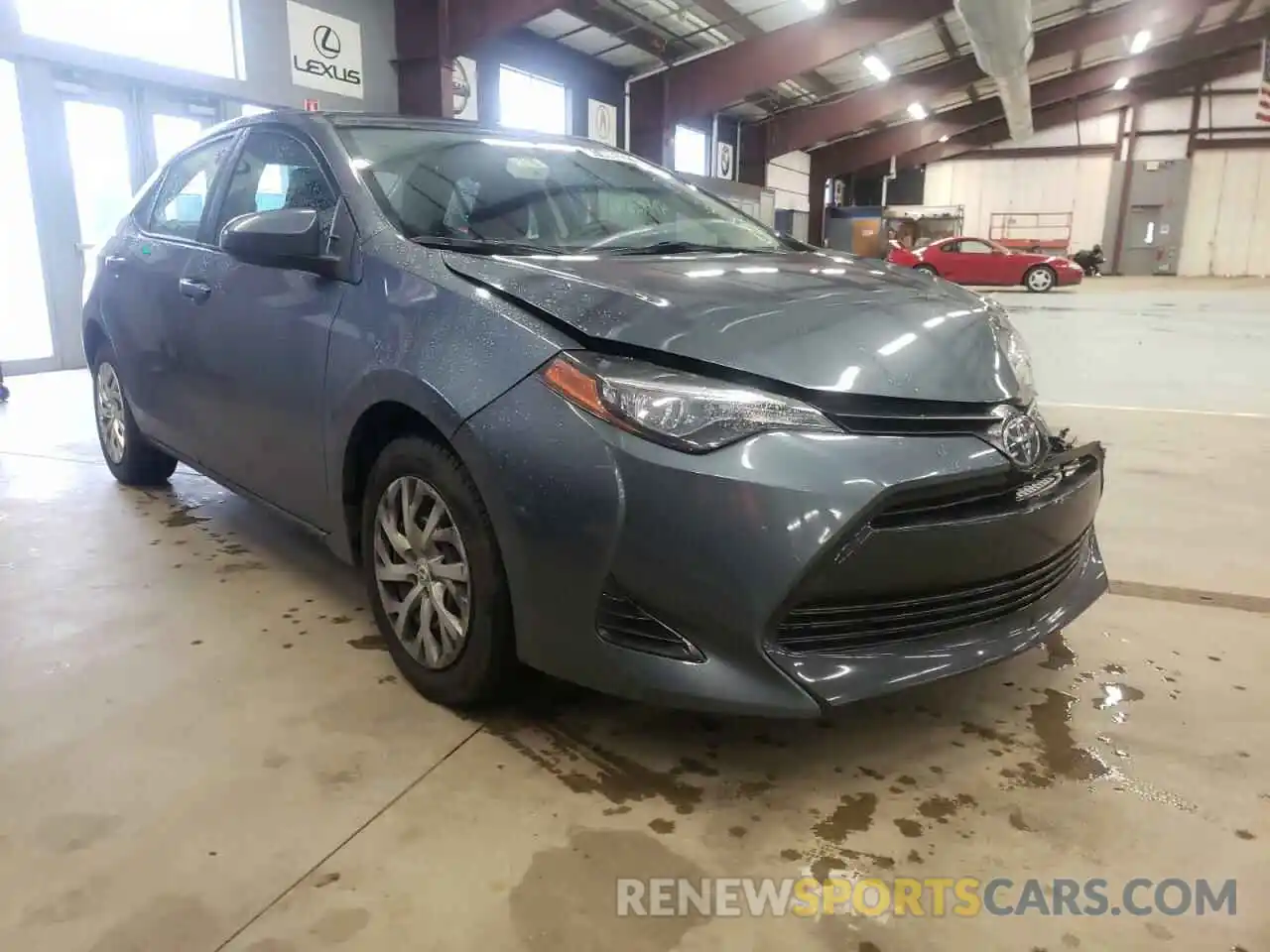 1 Photograph of a damaged car 5YFBURHE7KP934781 TOYOTA COROLLA 2019