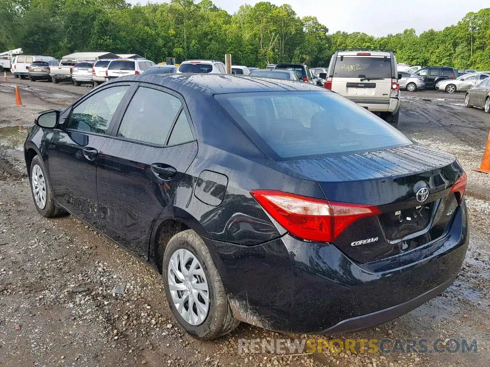 3 Photograph of a damaged car 5YFBURHE7KP935218 TOYOTA COROLLA 2019