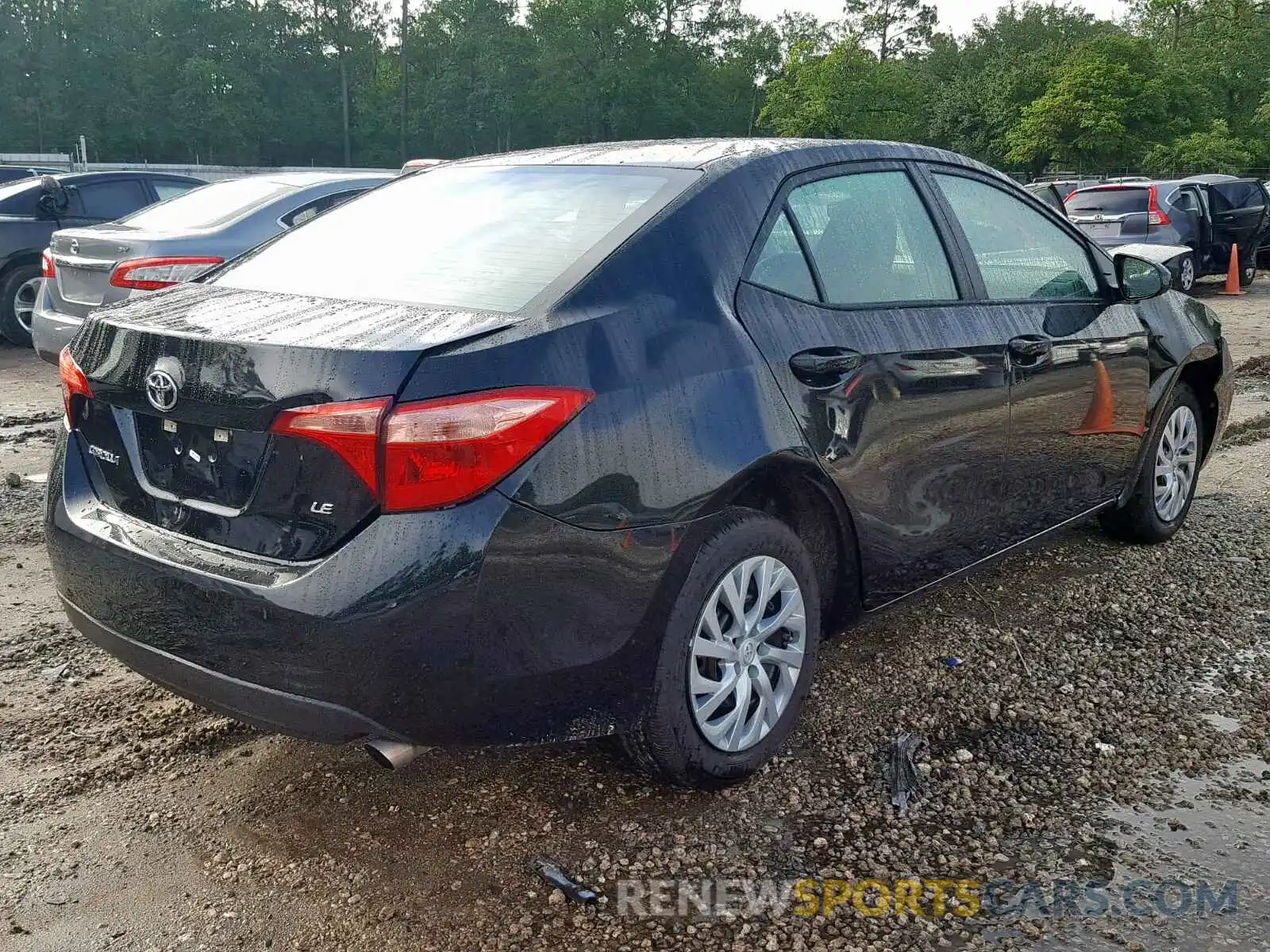 4 Photograph of a damaged car 5YFBURHE7KP935218 TOYOTA COROLLA 2019