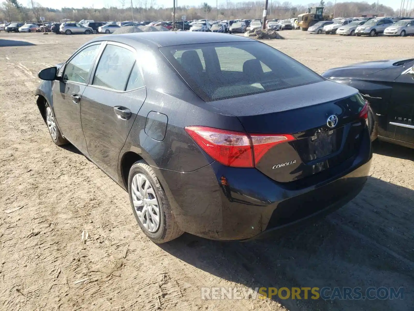 3 Photograph of a damaged car 5YFBURHE7KP935364 TOYOTA COROLLA 2019