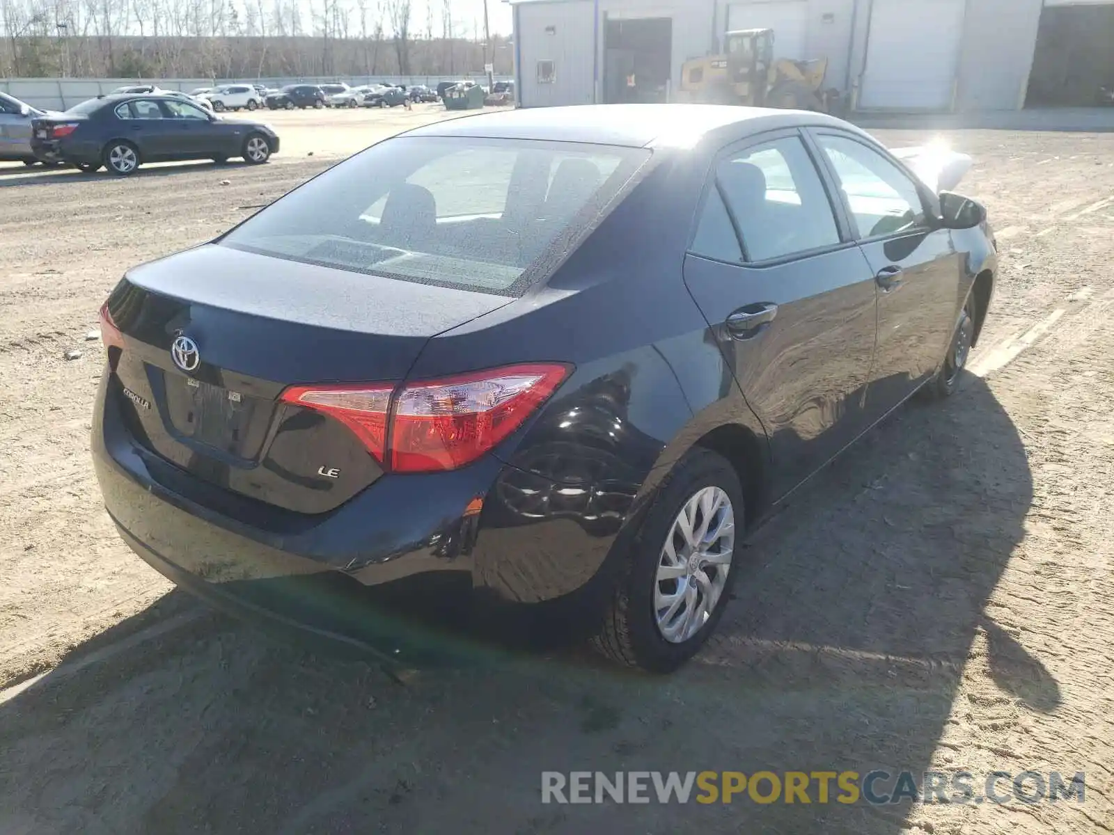 4 Photograph of a damaged car 5YFBURHE7KP935364 TOYOTA COROLLA 2019