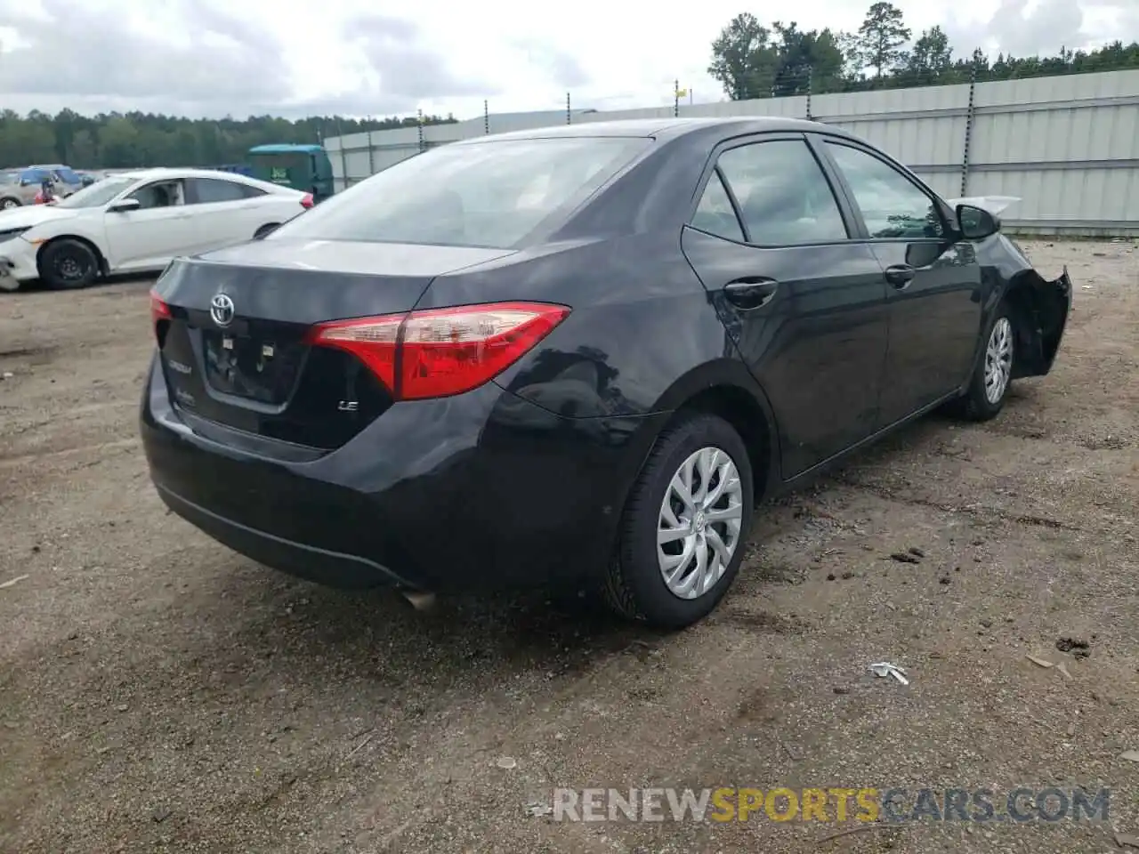 4 Photograph of a damaged car 5YFBURHE7KP935414 TOYOTA COROLLA 2019