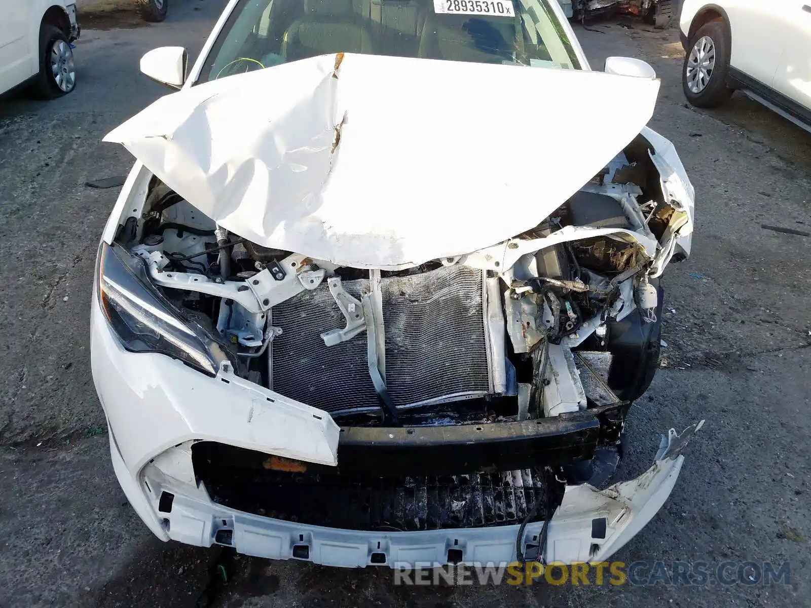 7 Фотография поврежденного автомобиля 5YFBURHE7KP935428 TOYOTA COROLLA 2019