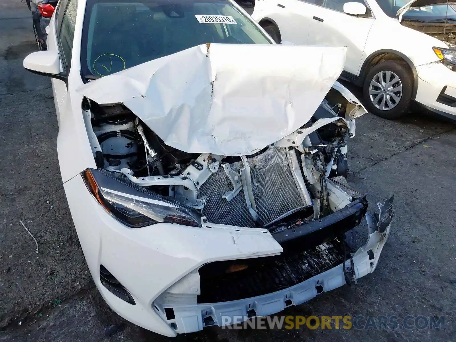 9 Фотография поврежденного автомобиля 5YFBURHE7KP935428 TOYOTA COROLLA 2019