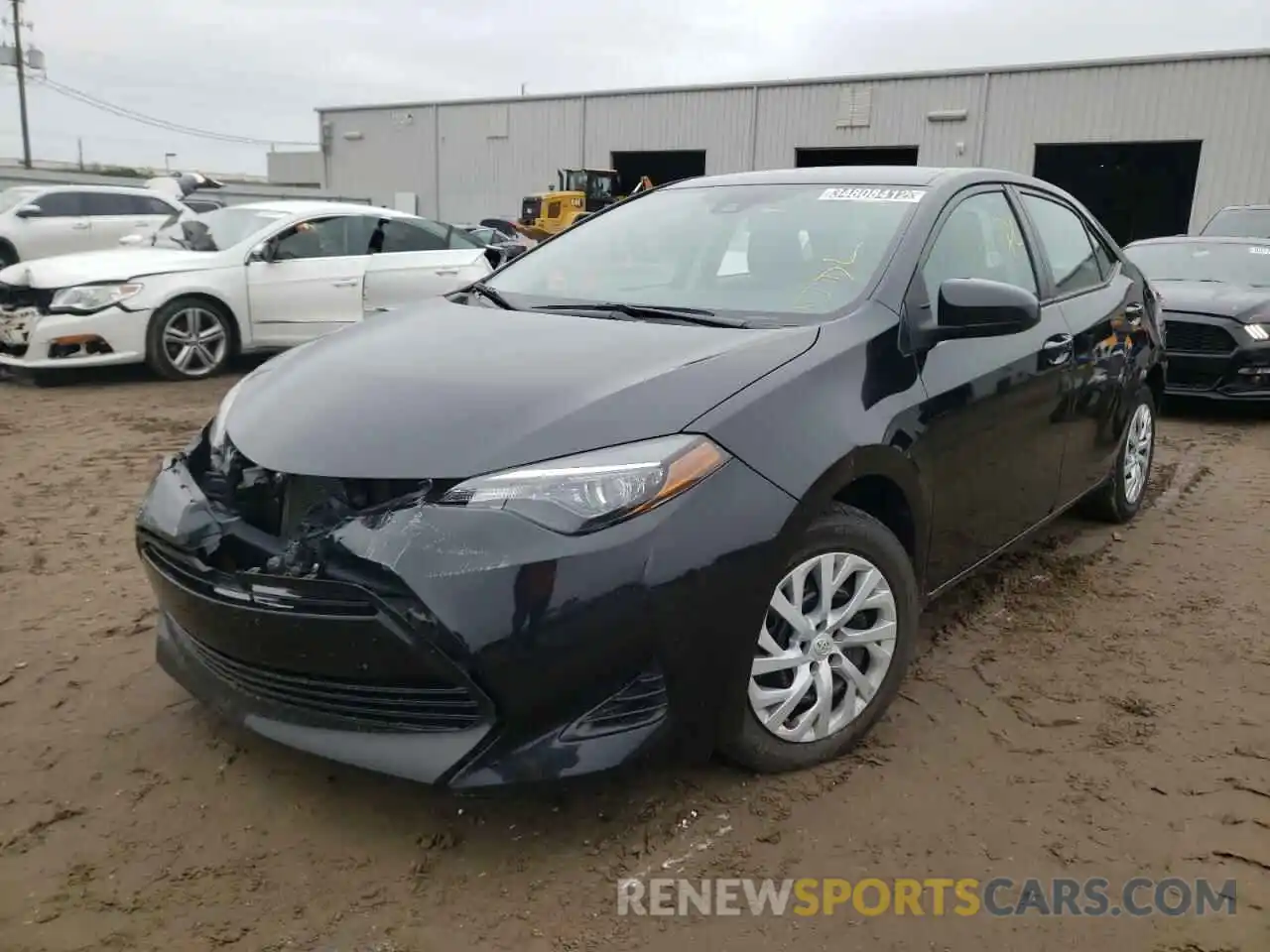 2 Photograph of a damaged car 5YFBURHE7KP935946 TOYOTA COROLLA 2019