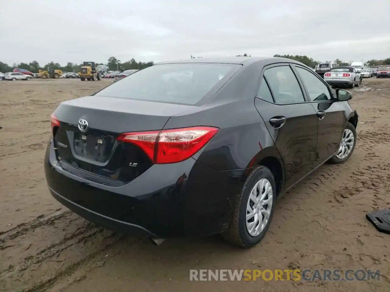 4 Photograph of a damaged car 5YFBURHE7KP935946 TOYOTA COROLLA 2019