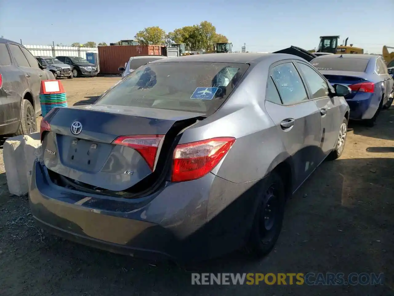 3 Photograph of a damaged car 5YFBURHE7KP936837 TOYOTA COROLLA 2019