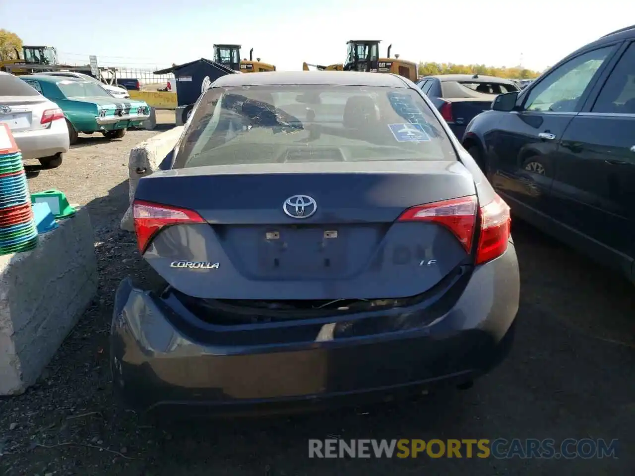 6 Photograph of a damaged car 5YFBURHE7KP936837 TOYOTA COROLLA 2019