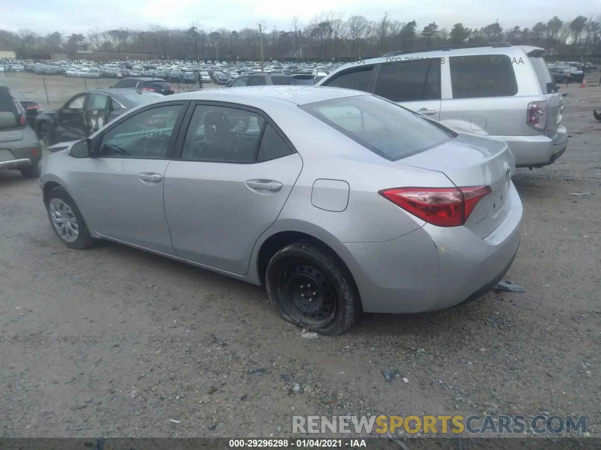 3 Photograph of a damaged car 5YFBURHE7KP937311 TOYOTA COROLLA 2019