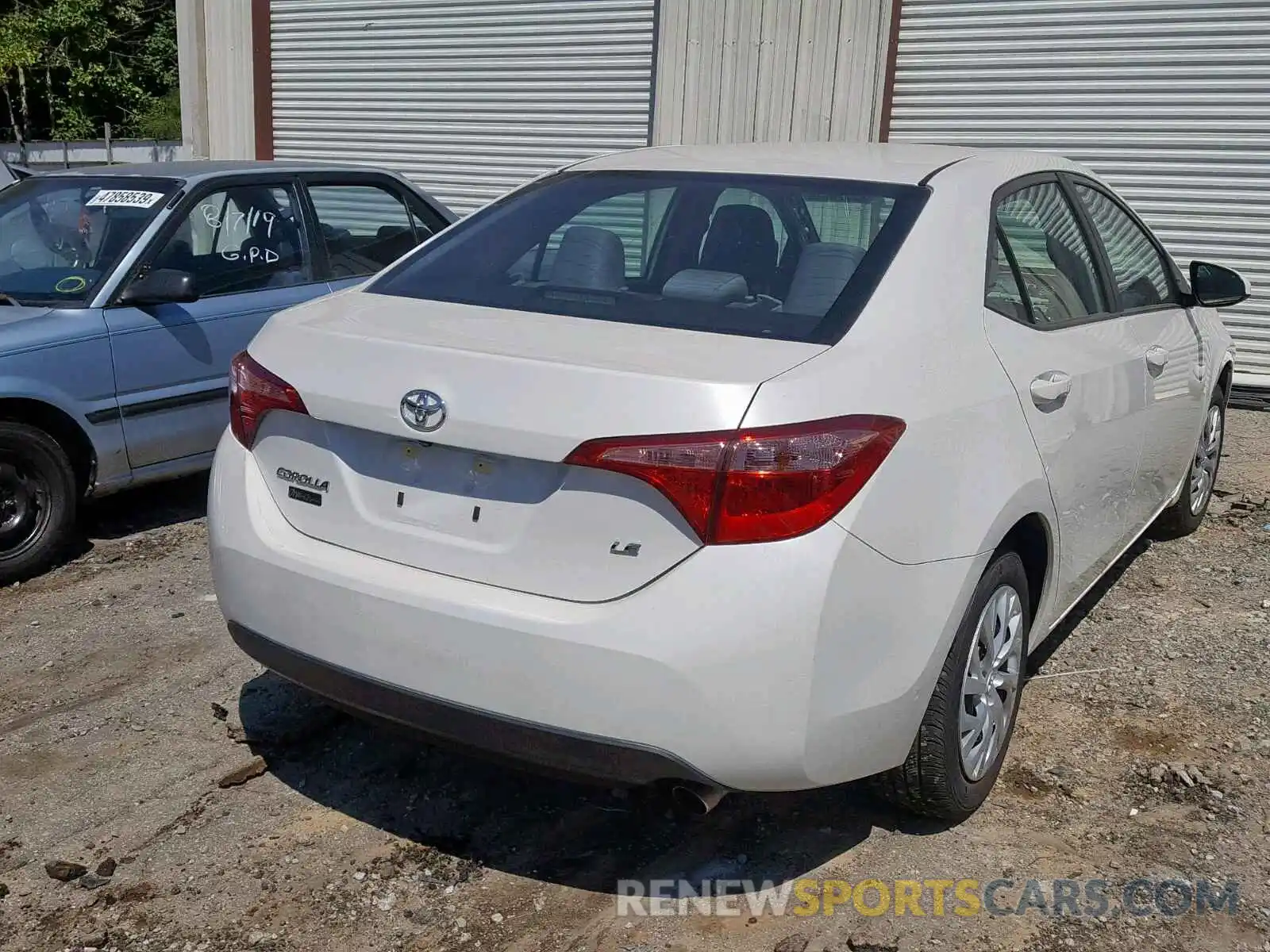 4 Photograph of a damaged car 5YFBURHE7KP937325 TOYOTA COROLLA 2019