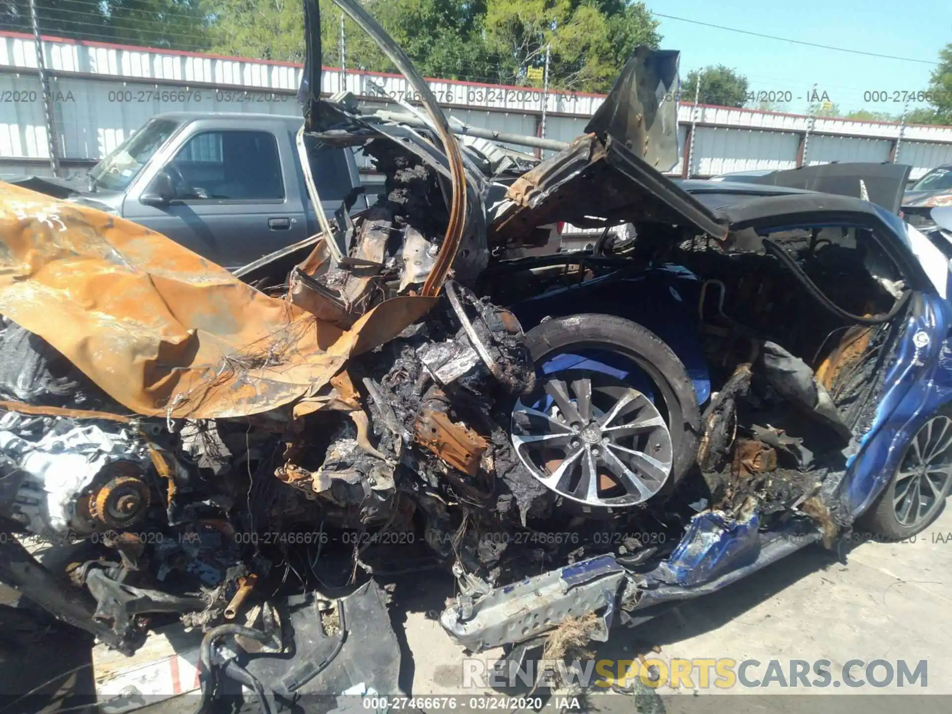 6 Photograph of a damaged car 5YFBURHE7KP937664 TOYOTA COROLLA 2019