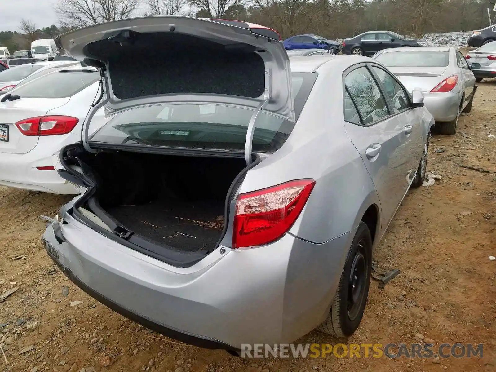 4 Photograph of a damaged car 5YFBURHE7KP938474 TOYOTA COROLLA 2019