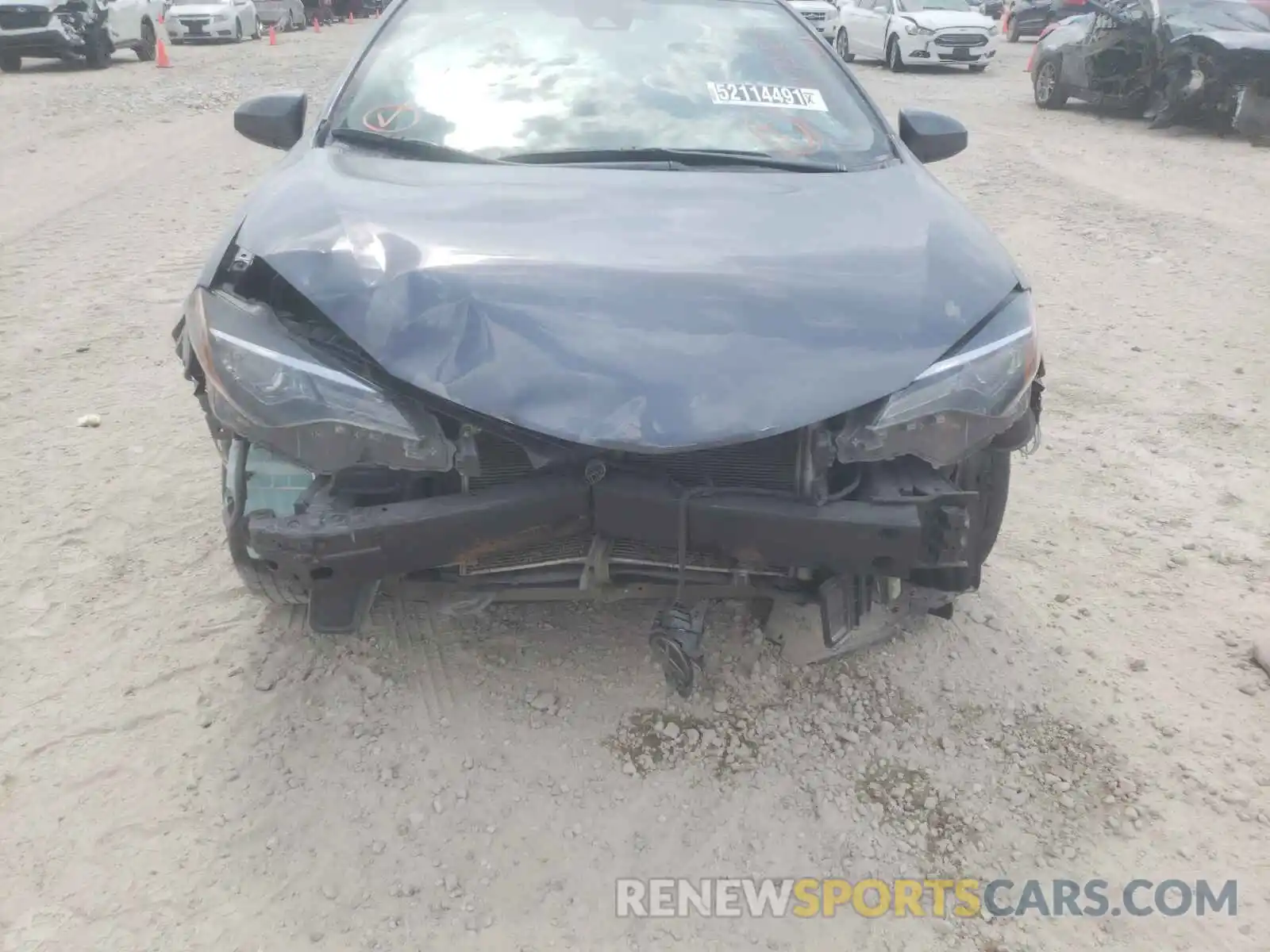 9 Photograph of a damaged car 5YFBURHE7KP938510 TOYOTA COROLLA 2019