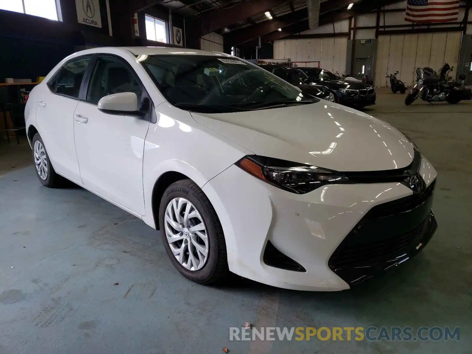 1 Photograph of a damaged car 5YFBURHE7KP939057 TOYOTA COROLLA 2019